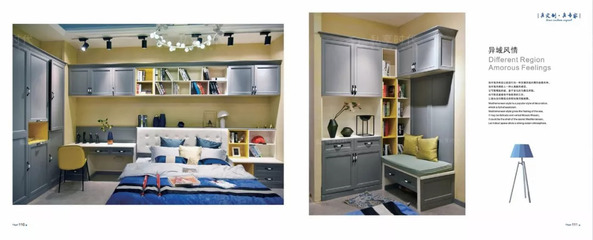 全屋定制板式家居产品图集-轻奢 新中式 北欧 板式全系!