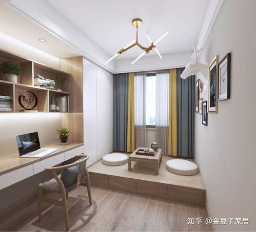 定制柜 书桌组合真是绝配 省了不止5㎡