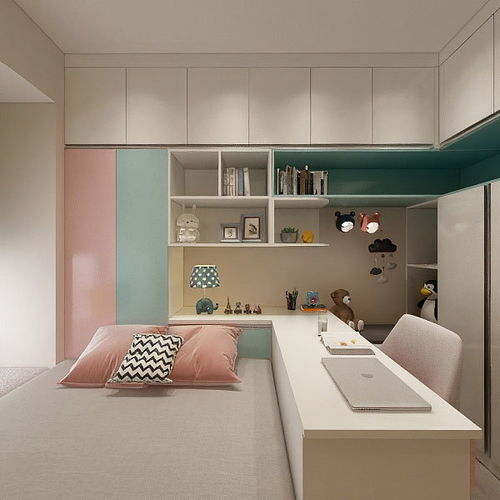 打造有温度的家 书桌定制中的柔和缤纷色彩